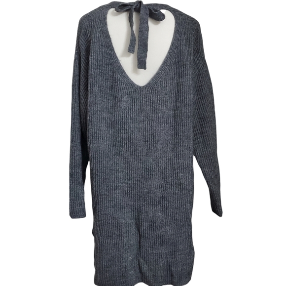 JCrew Oversized Open-back Tunic Dress Top - Picture 4 of 6